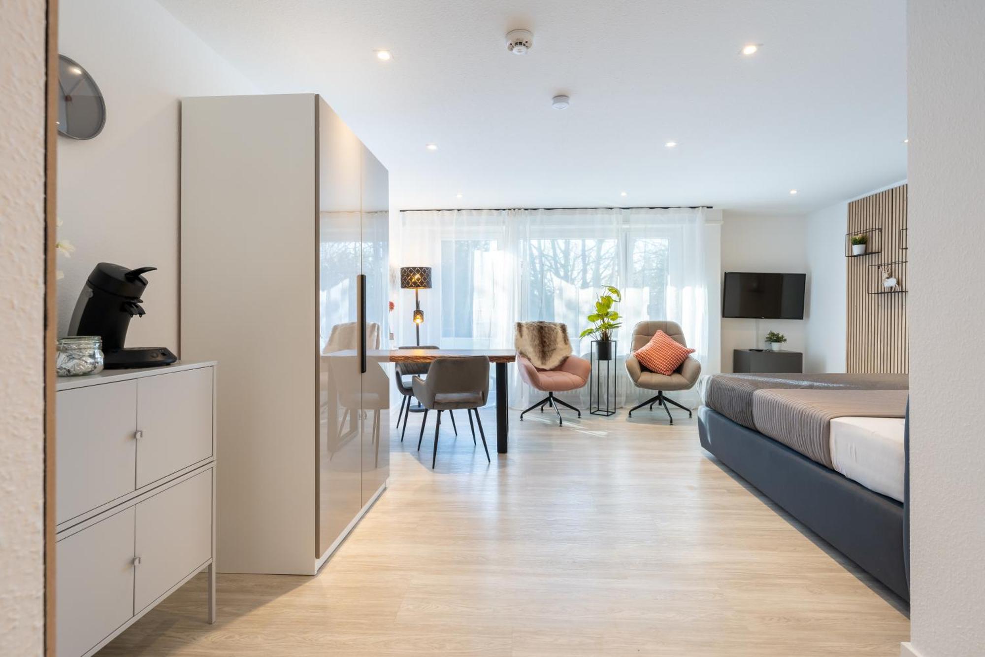 Boutique Apartments Am Stadtgarten Фрайбург Стая снимка